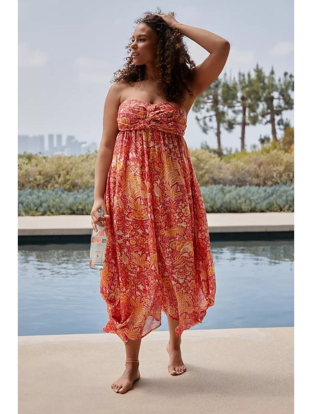 NWT Anthropology Harem Boho Jumpsuit. Plus size 1X.